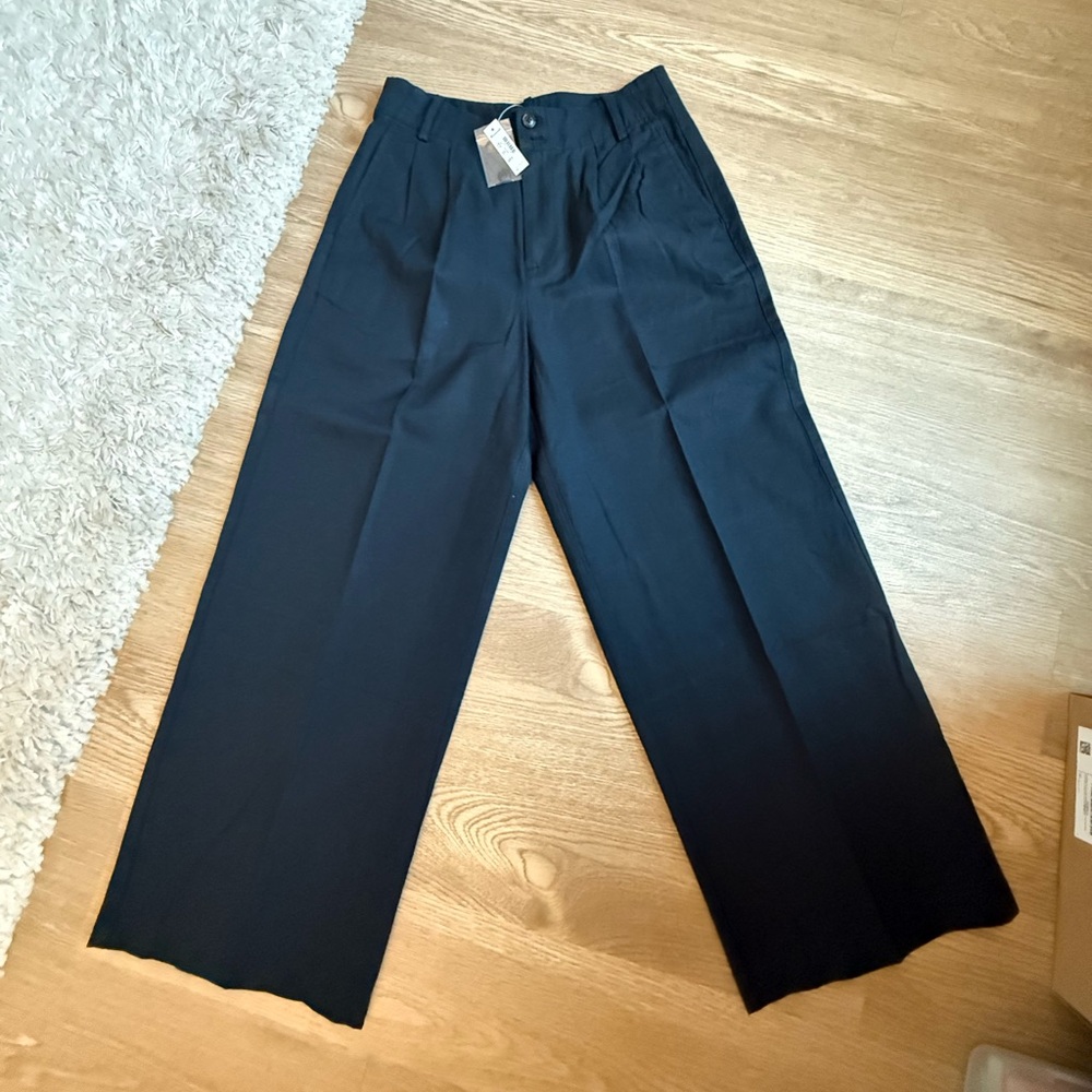 Madewell Petite Harlow Wide Leg Pants